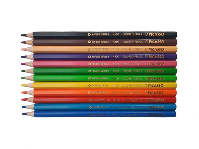 مدادرنگی 12 رنگ پیکاسو طرح ربات